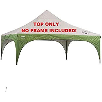 coleman  instant canopy coleman   instant sun shelter canopy leg top