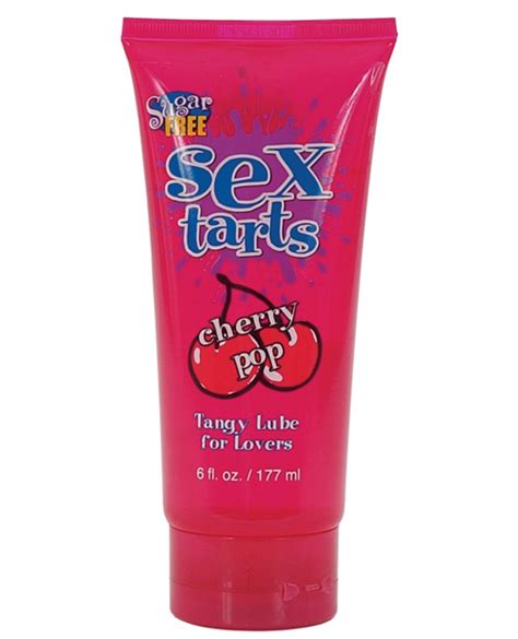 Sex Tarts Lube Cherry Pop 6 Fl Oz 177ml Tube