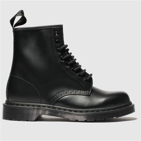 dr martens black  mono boots shoefreak