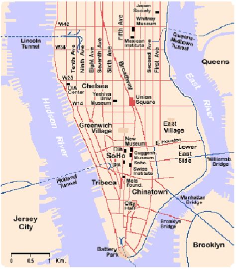 Orientarsi A New York Capire La Mappa Di Manhattan