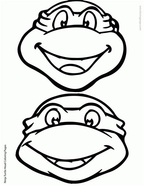 classic ninja turtle coloring pages coloring home