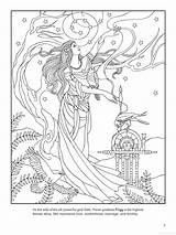 Coloring Nordisk Norse Mytologi Frigg Malebog Grown Ups Billedresultat Getdrawings Tegninger Guder Wicca sketch template