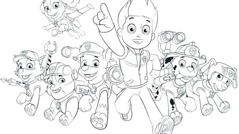 paw patrol christmas coloring pages