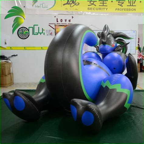 Custom Soft Materials Inflatable Laying Sexy Dragon Toy For Adults