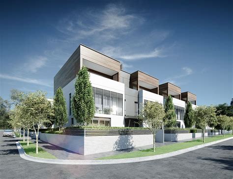 private site modern townhouse townhouse designs townhouse