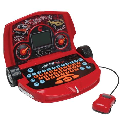 laptop infantil bilingue candide speed master hot wheels