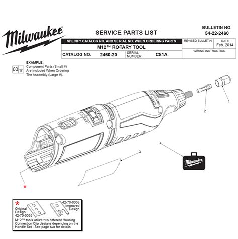 buy milwaukee  ca  cordless rotary tool replacement tool parts milwaukee