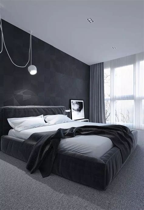 black bedroom design  stunning concept   interior hackrea