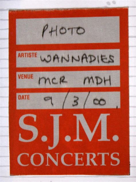 backstage pass academy 2 main debating hall 9th march 2000