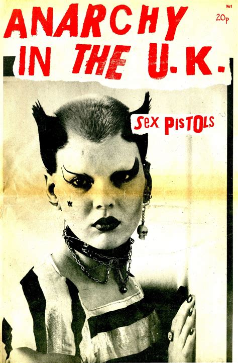 anarchy in the uk issue 1 1976 punk poster punk design punk culture