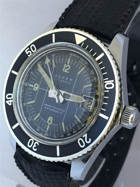 vintage  divers mechanical swiss   stdibs