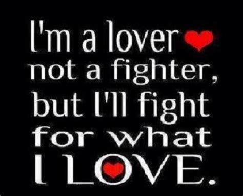 I’m A Lover Not A Fighter Journey Into Me On We Heart It