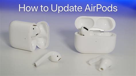 update airpods airpods pro firmware software update guide youtube