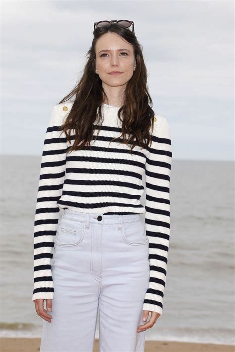 stacy martin “roulez jeunesse” photocall at cabourg film festival