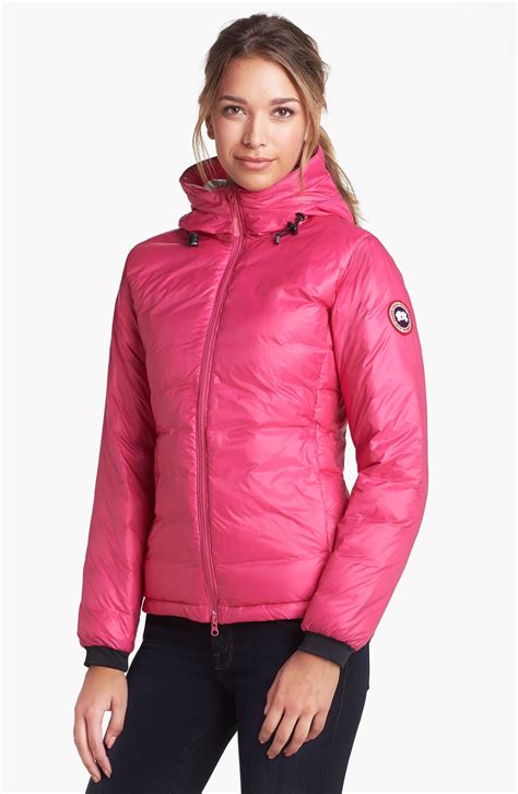 Canada Goose Camp Hooded Down Jacket In Pink Summit Pink