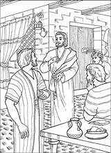 Doubting Appears Tomas Apostle Kleurplaten Sermons4kids Jacobapolder sketch template