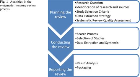 activities   systematic literature review process