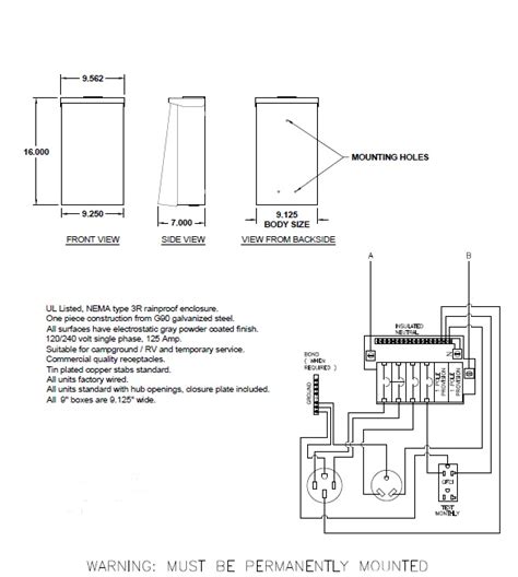 eaton 30 amp rv power outlet box wiring diagram pdf wiring diagram