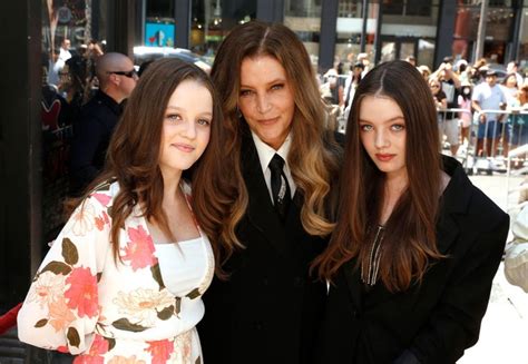 priscilla presley reads lisa marie eulogy from twin daughters