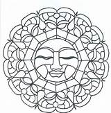 Coloring Pages Solstice Summer Kids Litha Sun Mandala Colouring Printable Pagan Drawings Books Crafts Sheets Color Choose Board Print sketch template
