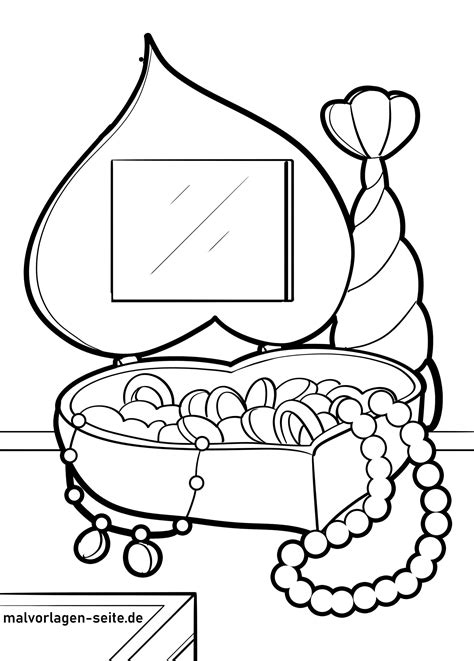 great coloring page jewelry  coloring pages