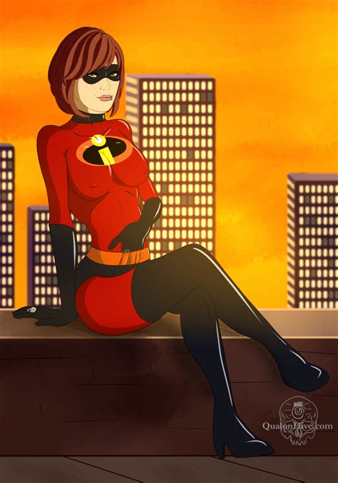 Archive Mrs Incredible Sfw By Qualon Hentai Foundry