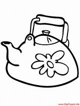 Coloring Teapot Colouring Pages Objects Clipart Tea Clip Printable Om Sheet Title Library Cup Book Coloringpagesfree sketch template