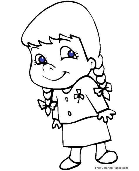 coloring picture  girl clip art library