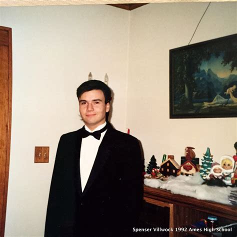 1992 Ahs Alum Spenser Villwock In A Tuxedo W Bow Tie Img 1270 Photo Of