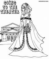 Theater Coloring Pages sketch template