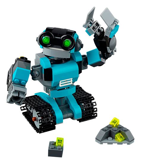 lego creator klocki  robot odkrywca   oficjalne