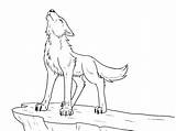 Wolf Howling Lineart Drawing Anime Head Sad Deviantart Faced Crow Getdrawings sketch template
