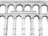 Aqueduct Segovia Sketch Majora Colonel Paintingvalley Deviantart sketch template