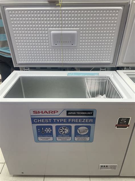 Sharp 7 5 Cu Ft Chest Freezer Frv 212 Emilio S Lim Appliances