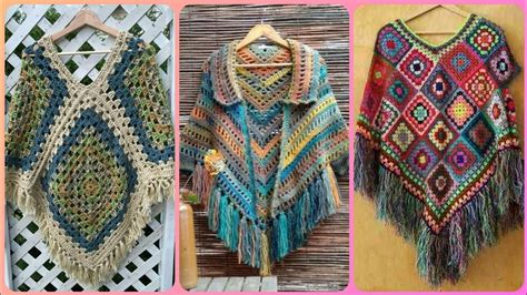 beautiful and stylish crochet ponchos patterns for girls free