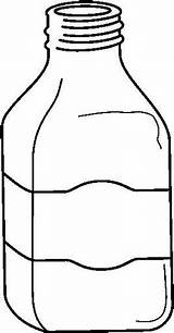 Garrafas Botellas Botes Kleurplaat Pill Reuse Fles Getdrawings sketch template