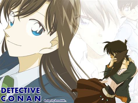 Ran X Shinichi Detective Conan Couples Wallpaper