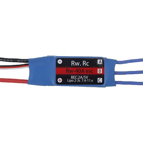 pcs rwrc  brushless esc va bec    rc models fixed wing airplane drone price