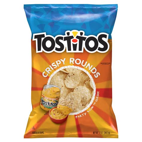 Tostitos Tortilla Chips Crispy Rounds 12 Oz