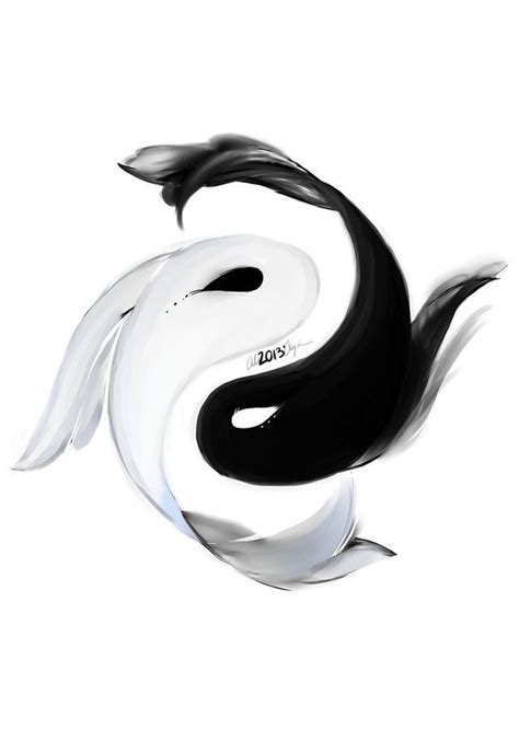 arte yin  ying   yin  art yin  fish ying  symbol yin   yin