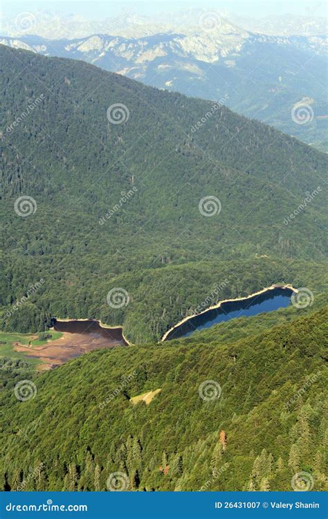 lakes stock image image  slope national ezero