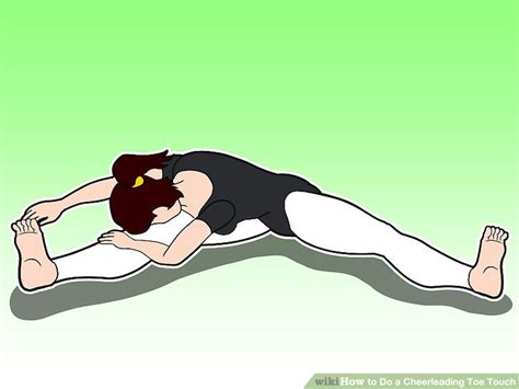 How To Do A Cheerleading Toe Touch With Pictures Wikihow