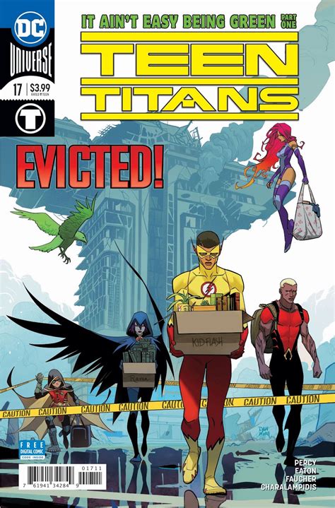 Weird Science Dc Comics Preview Teen Titans 17