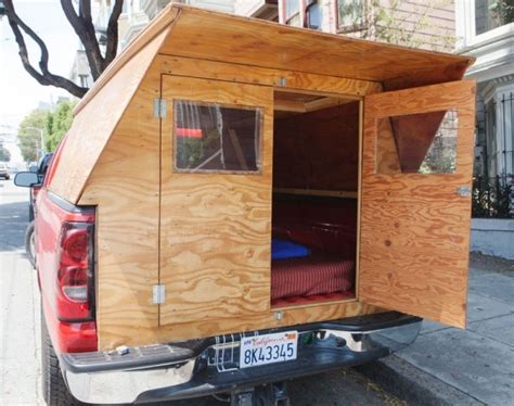 building   plywood truck camper