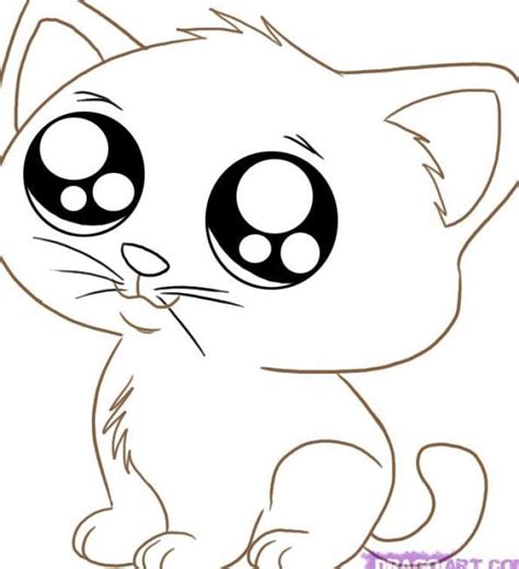 adorable cat coloring pages coloring pages   ages coloring home