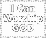 Coloring Pages God Worship Colouring Kids Bible Crafts Praise Sheets Preschool School Sunday Choose Board Jesus Popular sketch template