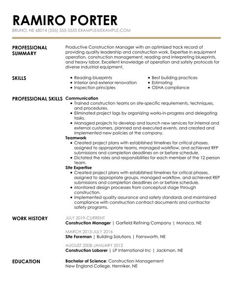 flooring project manager resume sample viewfloorco