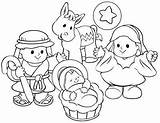 Coloring Little People Pages Christmas Fisher Price Kids Color Colouring Preschool Holiday Crafts Tugboat Nativity Sheets Getdrawings Getcolorings Choose Board sketch template