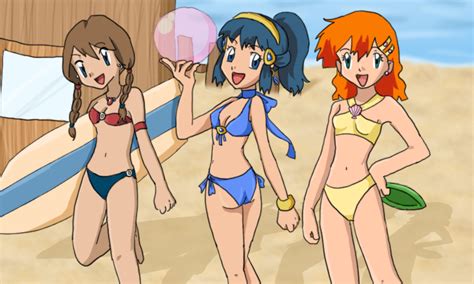 pokemon girls dawn may misty 7 pokemon girls dawn may misty pictures sorted by