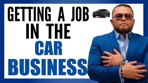 job   car business youtube
